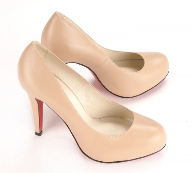 buty ślubne Baldowski z czerwoną podeszwą