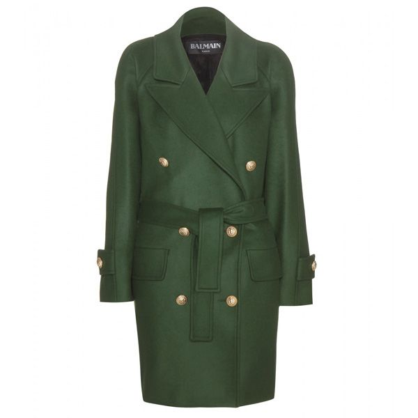 Płaszcz Balmain, cena ok. 14,000 zł