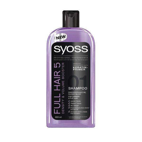 Szampon do włosów Syoss Full Hair 5, cena, ok. 18 zł