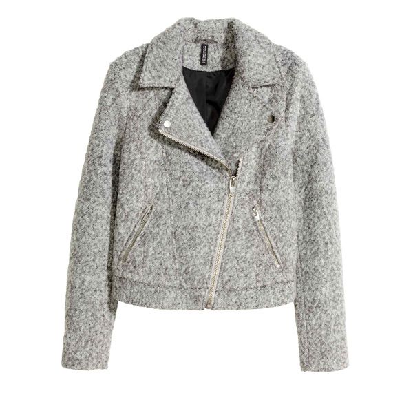 Szara kurtka H&M, cena, ok. 199,90 zł