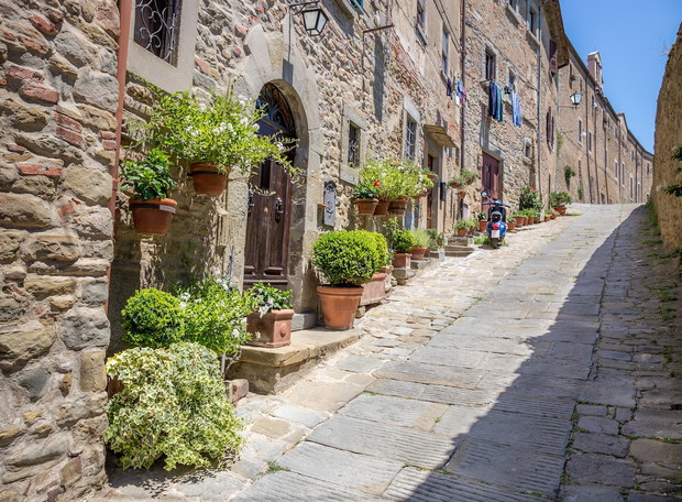 Toskania, Cortona
