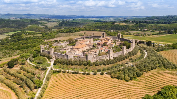 Toskania, Monteriggioni