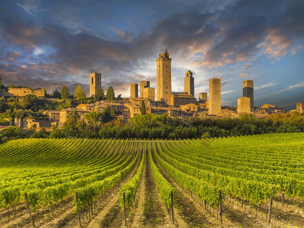 Toskania, San Gimignano