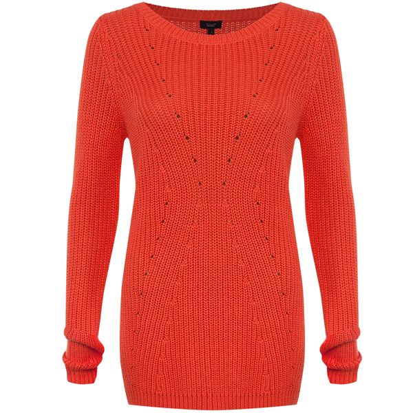 Czerwony sweter Solar, cena ok. 239 zł