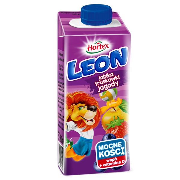 Leon, jabłka&truskawki&jagody