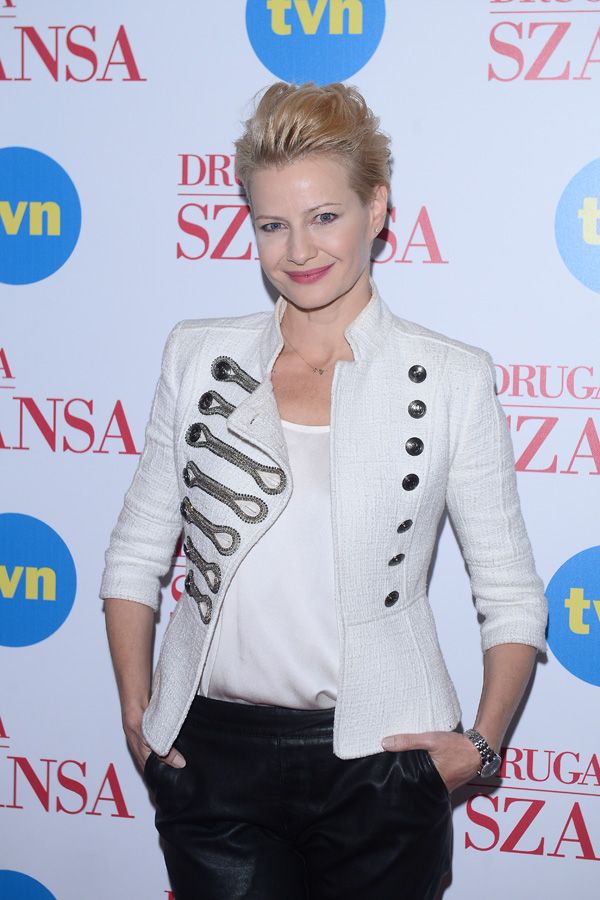 Małgorzata Kożuchowska promuje serial Druga Szansa