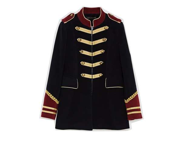 Marynarka w militarnym stylu Zara, cena, ok. 399 zł