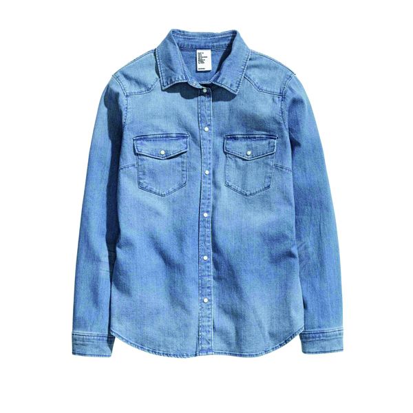 Dżinsowa koszula H&M, cena, ok. 99,90 zł