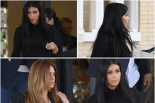 Kim Kardashian w ciąży na zakupach
