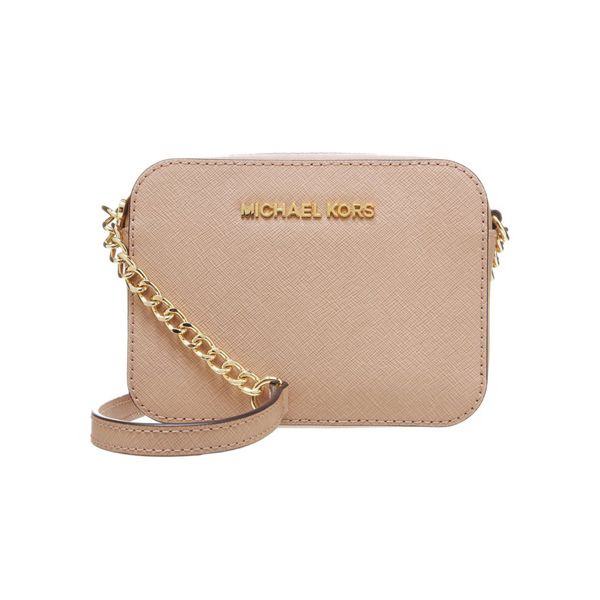 Beżowa torebka JET SET Michael Kors, cena, ok. 579 zł