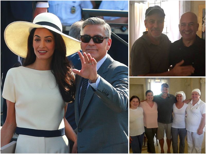 George i Amal Clooney na wakacjach we Włoszech