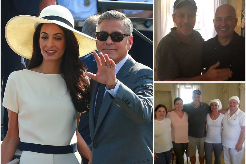 George i Amal Clooney na wakacjach we Włoszech