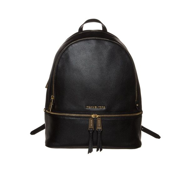 Czarny plecak RHEA Michael Kors, cena, ok. 1439 zl