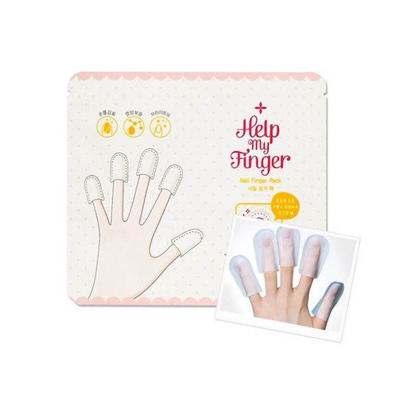 Nawilżająca i rozjaśniająca maseczka do paznokci Etude House, cena ok. 35 zł