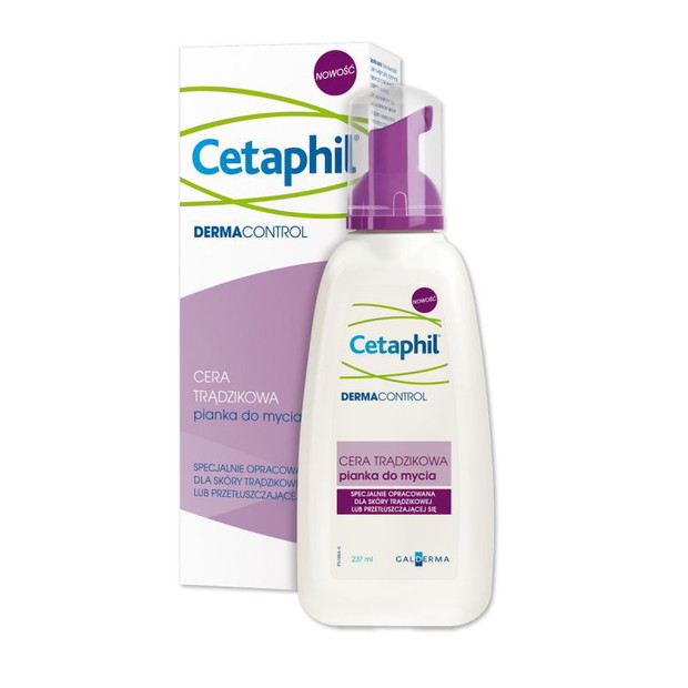 Pianka do mycia twarzy DermaControl Cetaphil, cena, ok. 46 zł