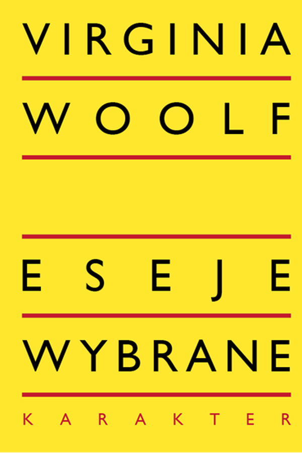 Virginia Woolf, Eseje wybrane