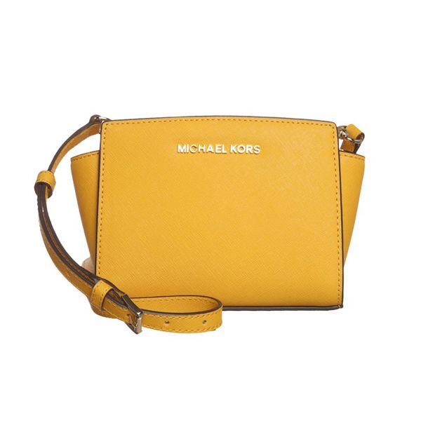 Żółta torebka SELMA Michael Kors, cena, ok. 679 zł