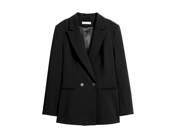 Czarna marynarka H&M, cena, ok. 149,90 zł