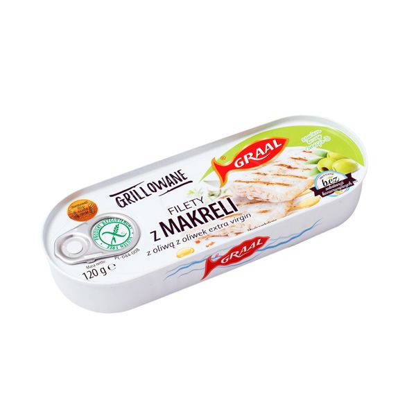 Grillowane filety z makreli z oliwą z oliwek, Graal