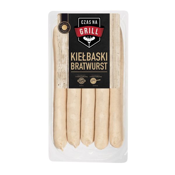 Grillowe kiełbaski, do kupienia w Biedronce