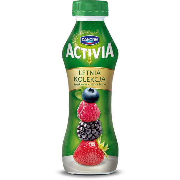 Jogurt Activia do picia: owoce leśne