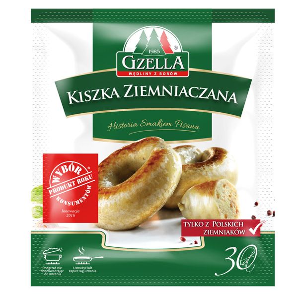 Kiszka ziemniaczana, Gzella