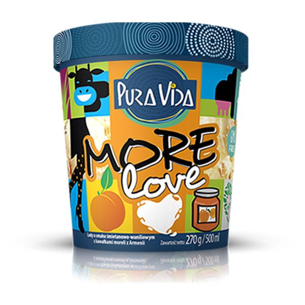 Lody Pura Vida: morelowe