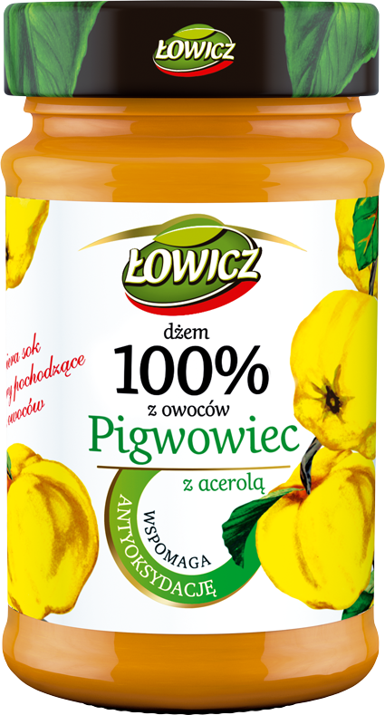 Łowicz, Dżem prozdrowotny pigwowiec