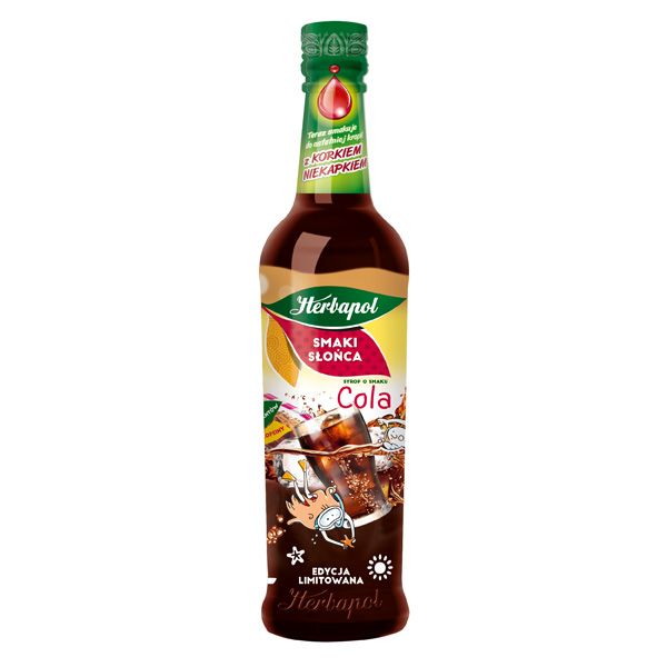 Syrop Herbapol Smaki Słońca: cola