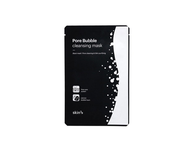 Bąbelkująca maska w płacie Pore Bubble Cleansing MaskSkin79, cena ok. 14,90 zł