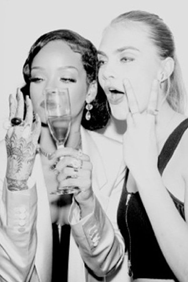 Cara Delevingne i Rihanna