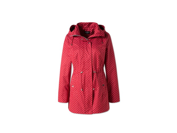 Parka w kropki C&A, cena ok. 299 zł