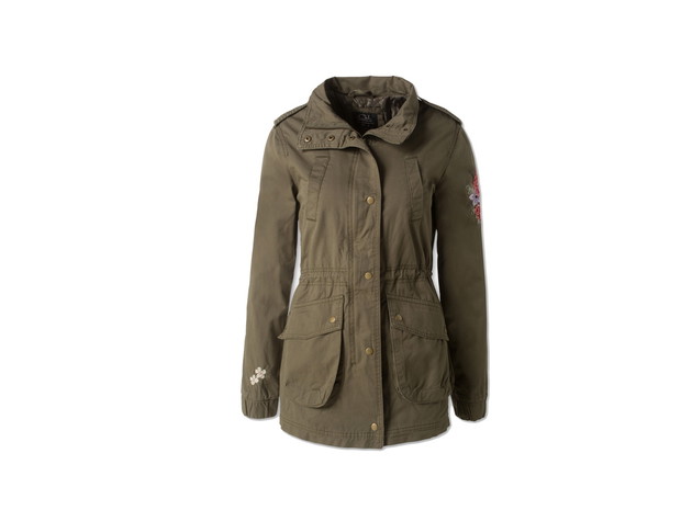Parka z haftami C&A, cena ok. 179 zł