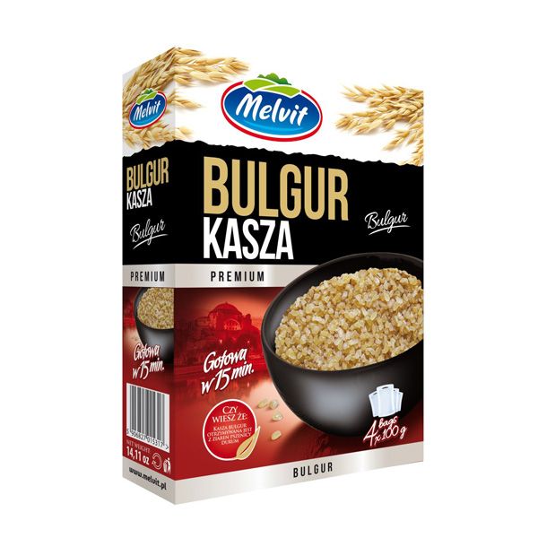 Kasza bulgur, Melvit