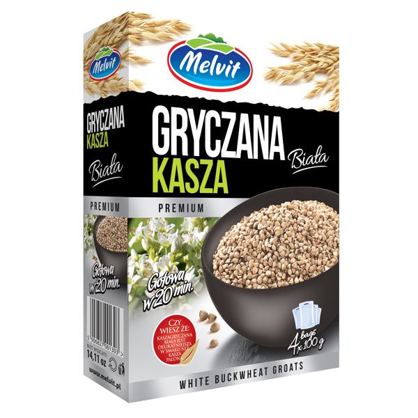 Kasza gryczana biała, Melvit