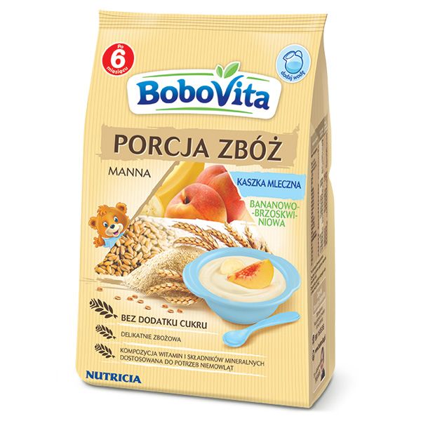 Kaszka manna bananowa, BoboVita