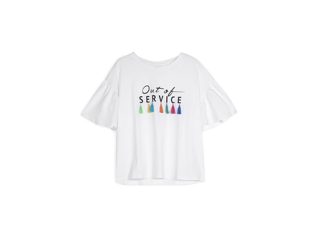 Koszulka z napisem Stradivarius, cena 59,90