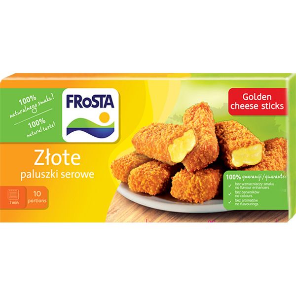 Złote paluszki serowe, Frosta
