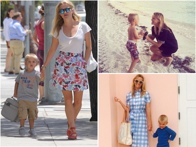 Reese Witherspoon z synkiem Tennessee
