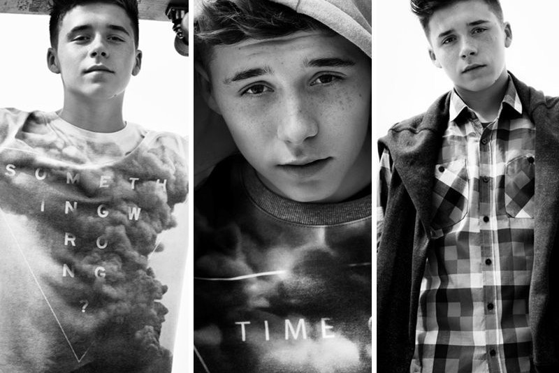 Brooklyn Beckham w kampanii Reserved YFL