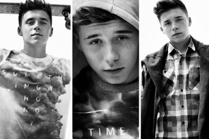 Brooklyn Beckham w kampanii Reserved YFL