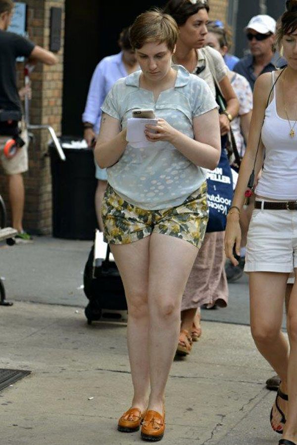 Lena Dunham nie wstydzi się krągłości