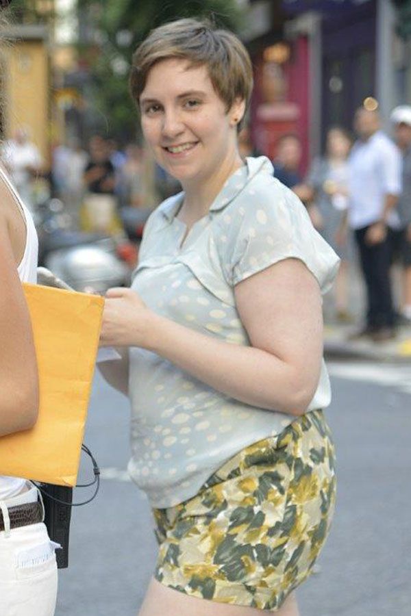 Lena Dunham nie wstydzi się krągłości