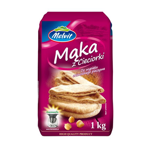 Mąka z cieciorki, Melvit