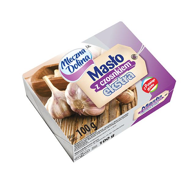 Masło z czosnkiem, do kupienia w Biedronce