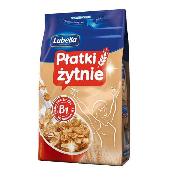 Płatki żytnie, Lubella