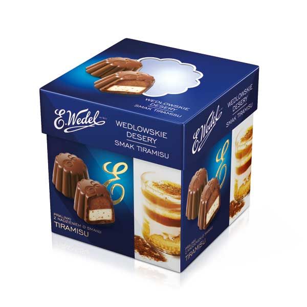 Praliny o smaku tiramisu, Wedel
