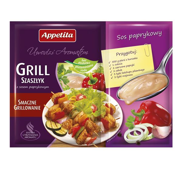 Przyprawa Appetita - szaszłyk z sosem paprykowym