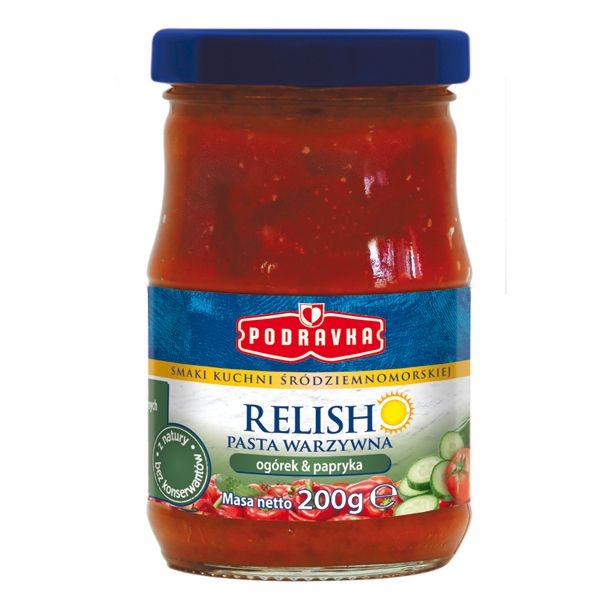 Relish pasta warzywna, Podravka