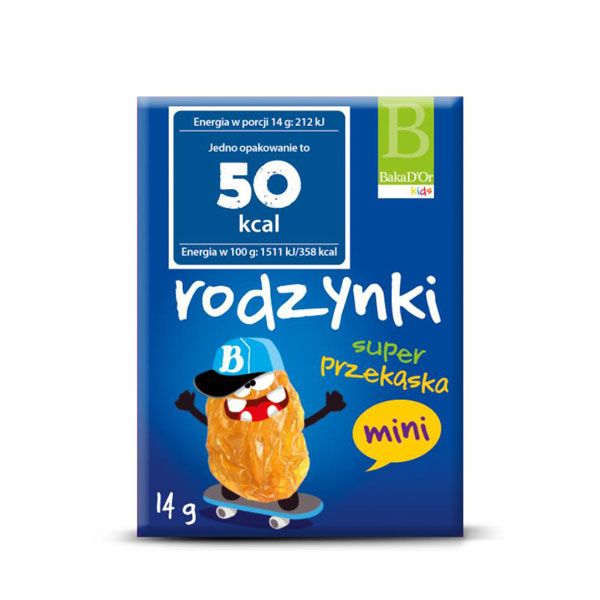 Rodzynki dla dzieci, do kupienia w Biedronce